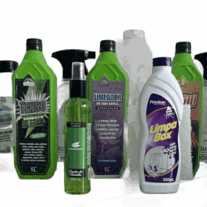 KIT LIMPE SORRINDO 8 PRODUTOS + 3 FRACOS DILUIDORES 10% DESCONTO