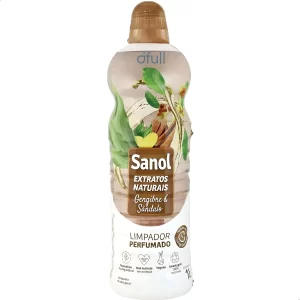 LIMPADOR PERFUMADO SANOL EXTRATOS NATURAIS GENGIBRE E SANDALO 1L