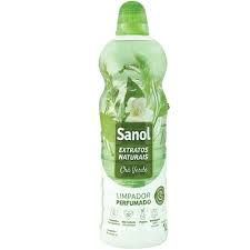LIMPADOR PERFUMADO SANOL EXTRATOS NATURAIS CHA VERDE 1L