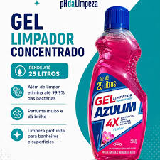 LIMPADOR GEL AZULIM 500G FLORAL